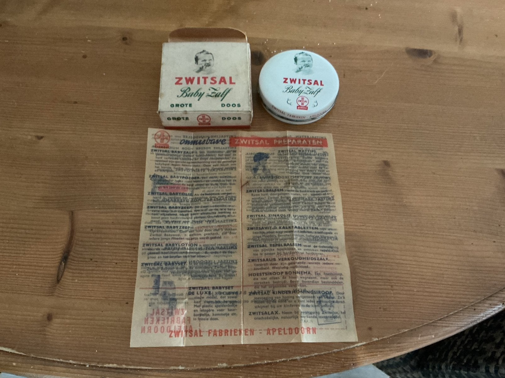 Zwitsal doosje, Verzamelen, Merken en Reclamevoorwerpen, Ophalen of Verzenden, Verpakking