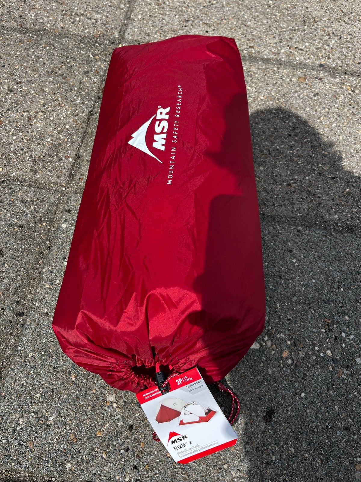 MSR Elixir 2 Backpacking Tent - Nieuw, Caravans en Kamperen, Tenten, Ophalen of Verzenden, Nieuw, Tot en met 2