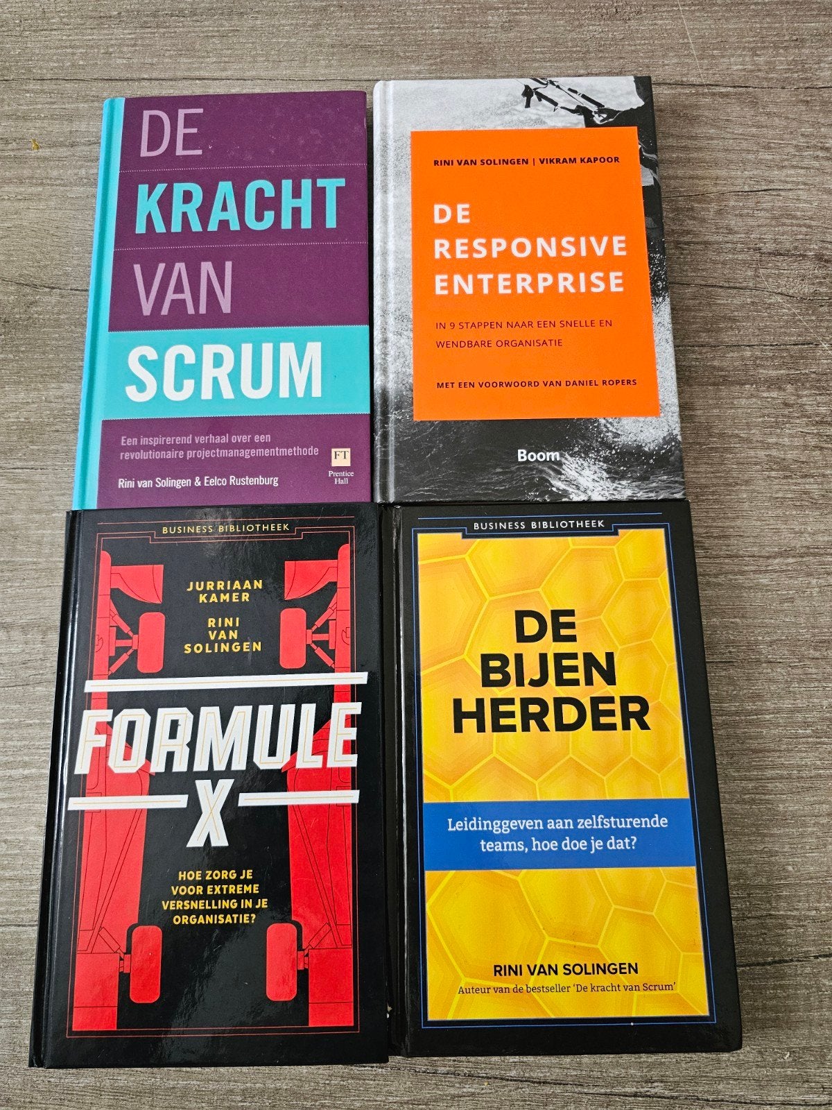 Management Boeken: Scrum, Responsive Enterprise, Formule X, Ophalen of Verzenden, Gelezen, Management