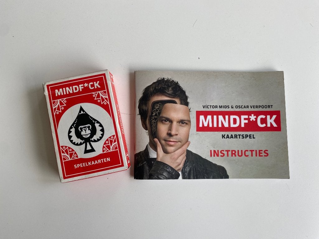 Mindfuck goochel kaartspel, Een of twee spelers, Ophalen of Verzenden, Gebruikt, Mindfuck