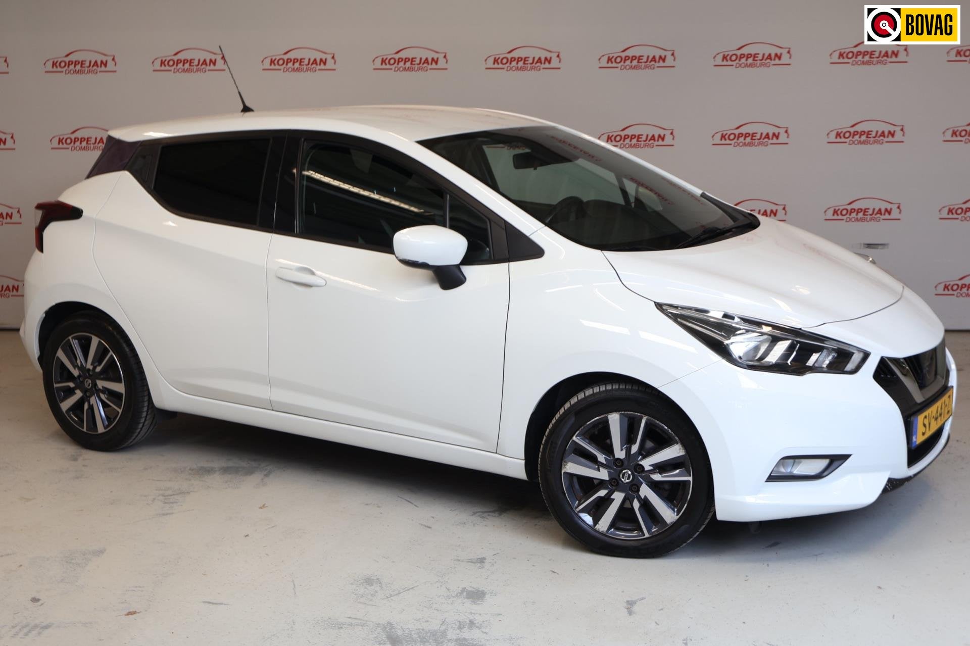 Nissan Micra 0.9 IG-T N-Connecta NL auto, Cruise controle, n, 898 cc, Stof, 525 kg, Origineel Nederlands