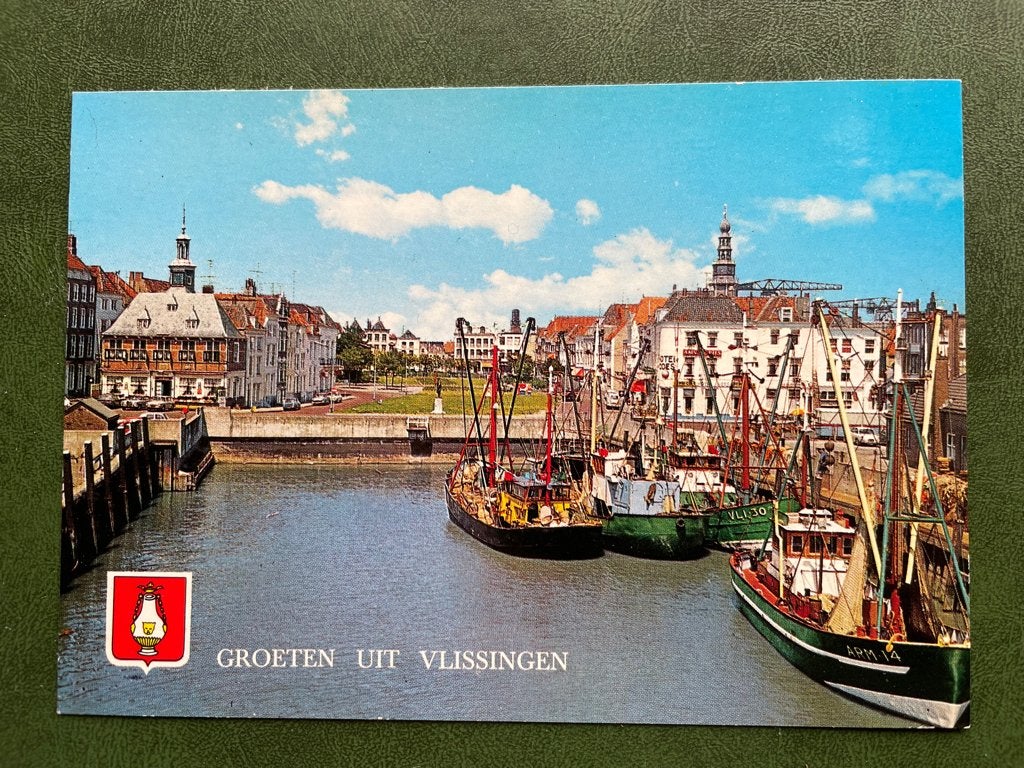 ansichtkaart van Vlissingen ; Groeten uit Vlissingen., Verzenden, 1980 tot heden, Zeeland