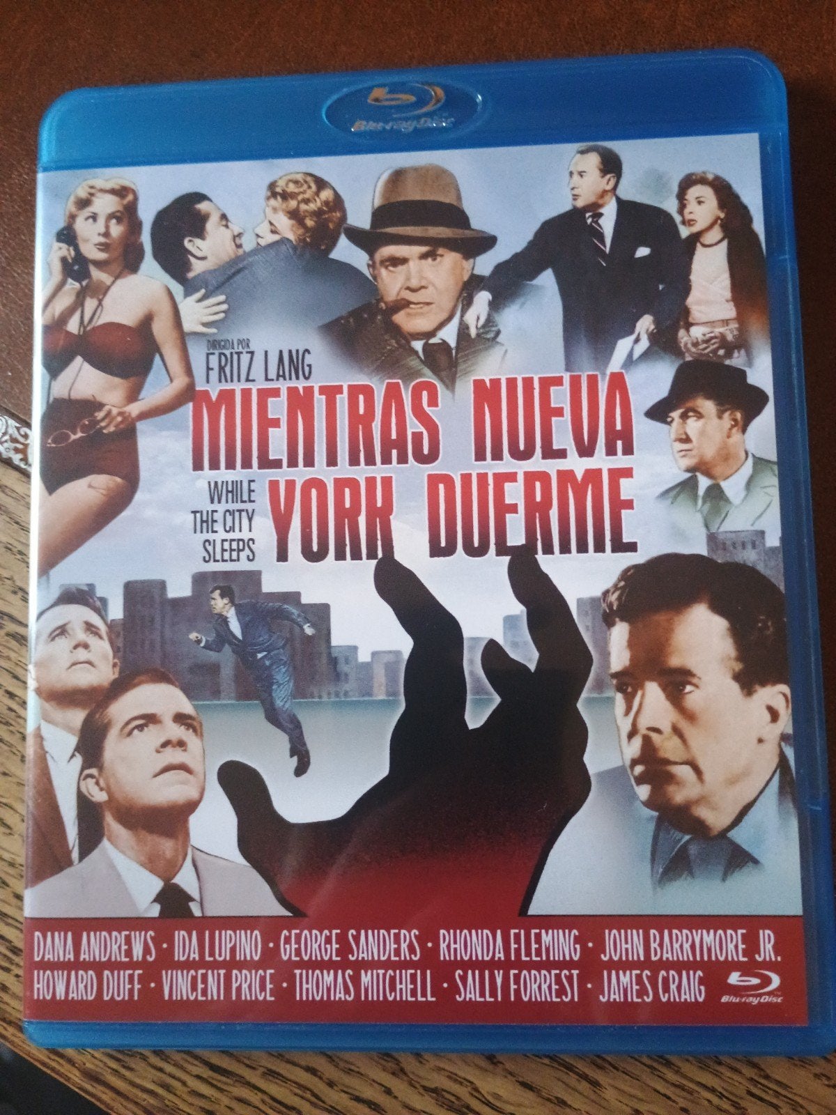 While the City Sleeps - Fritz Lang, Cd's en Dvd's, Blu-ray, Engels, Film, Ophalen of Verzenden, Zo goed als nieuw