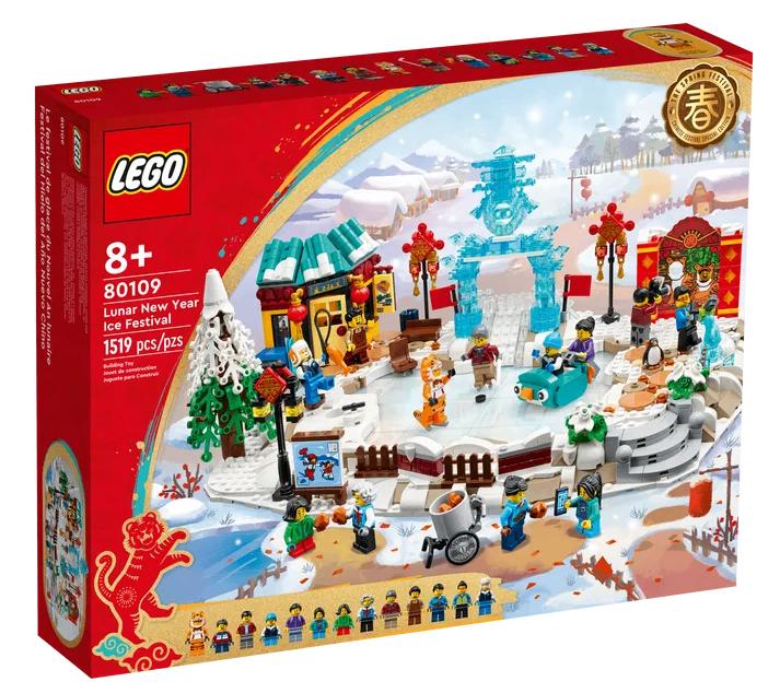 Lego IJsfestival tijdens Chinees nieuwjaar (80109), Kinderen en Baby's, Speelgoed | Duplo en Lego, Ophalen of Verzenden, Nieuw