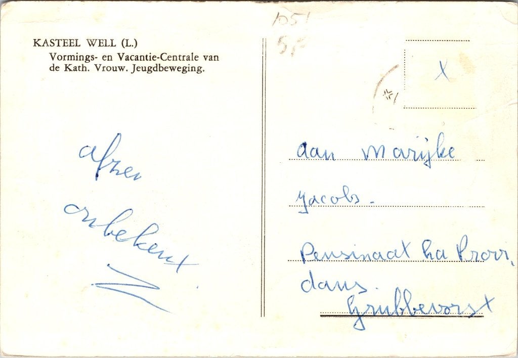 Well - 11 oude ansichtkaarten, Verzenden, 1960 tot 1980, Gelopen, Limburg