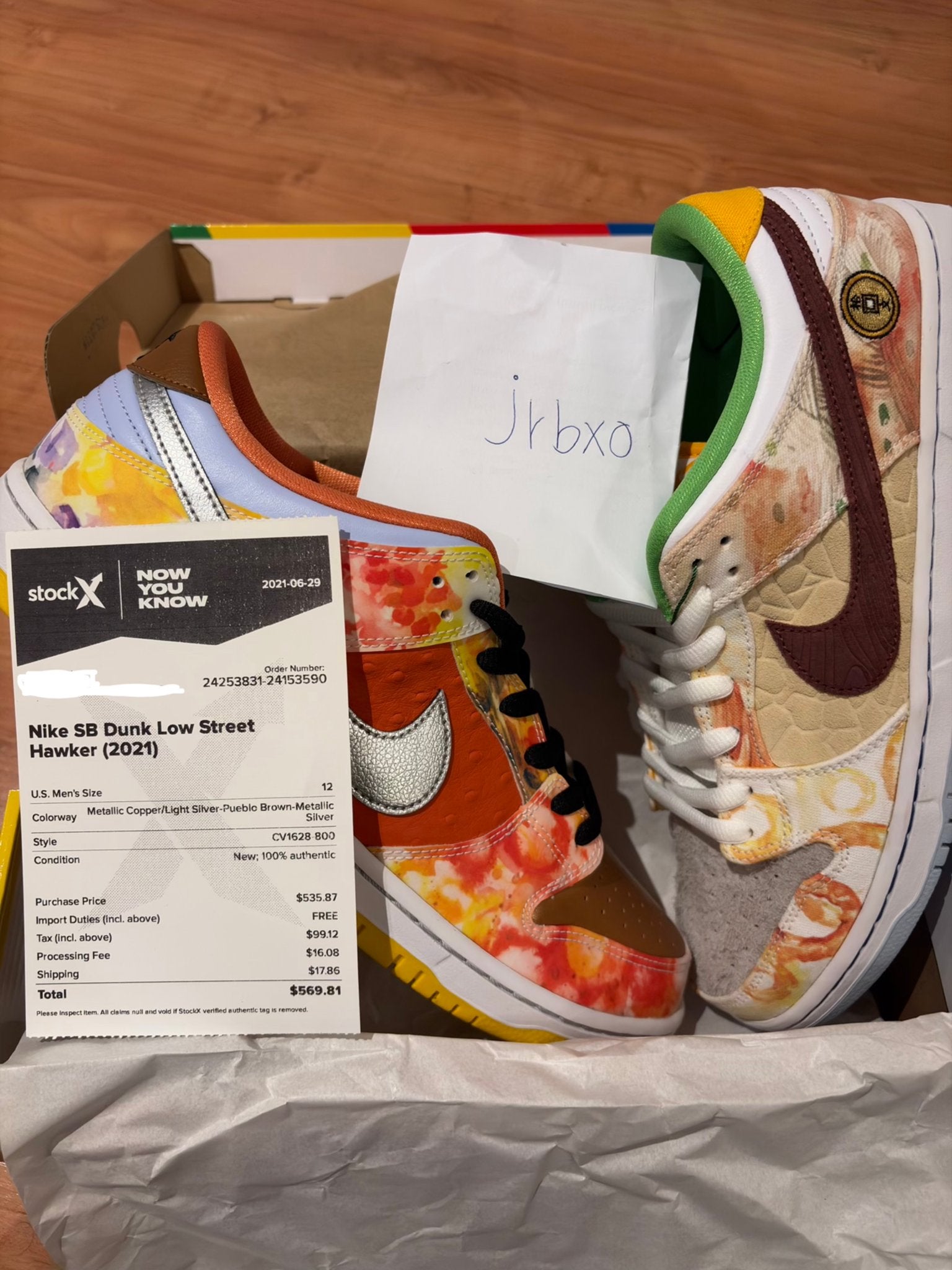 Nike SB Dunk Low “Street Hawker” EU 46 / US 12 - Nieuw, Kleding | Heren, Verzenden, Nieuw, Overige kleuren, Sneakers of Gympen