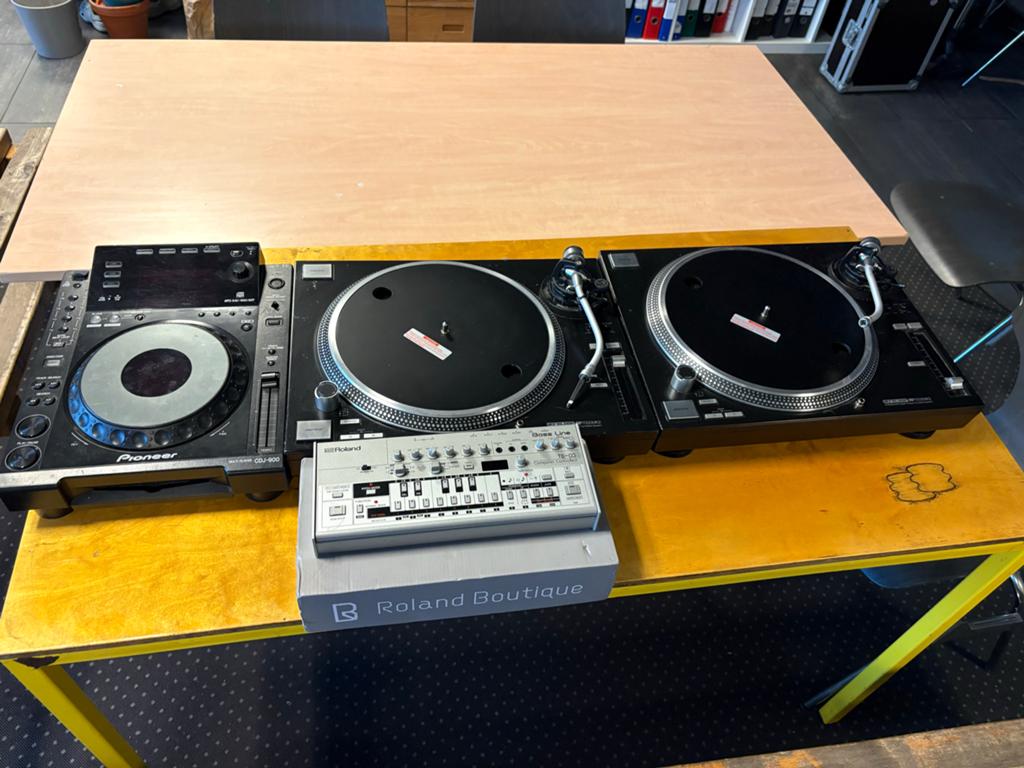 Bundel Deal 2x Reloop 7000 mk2 + CDJ 900 + Roland 303, Ophalen of Verzenden, Pioneer