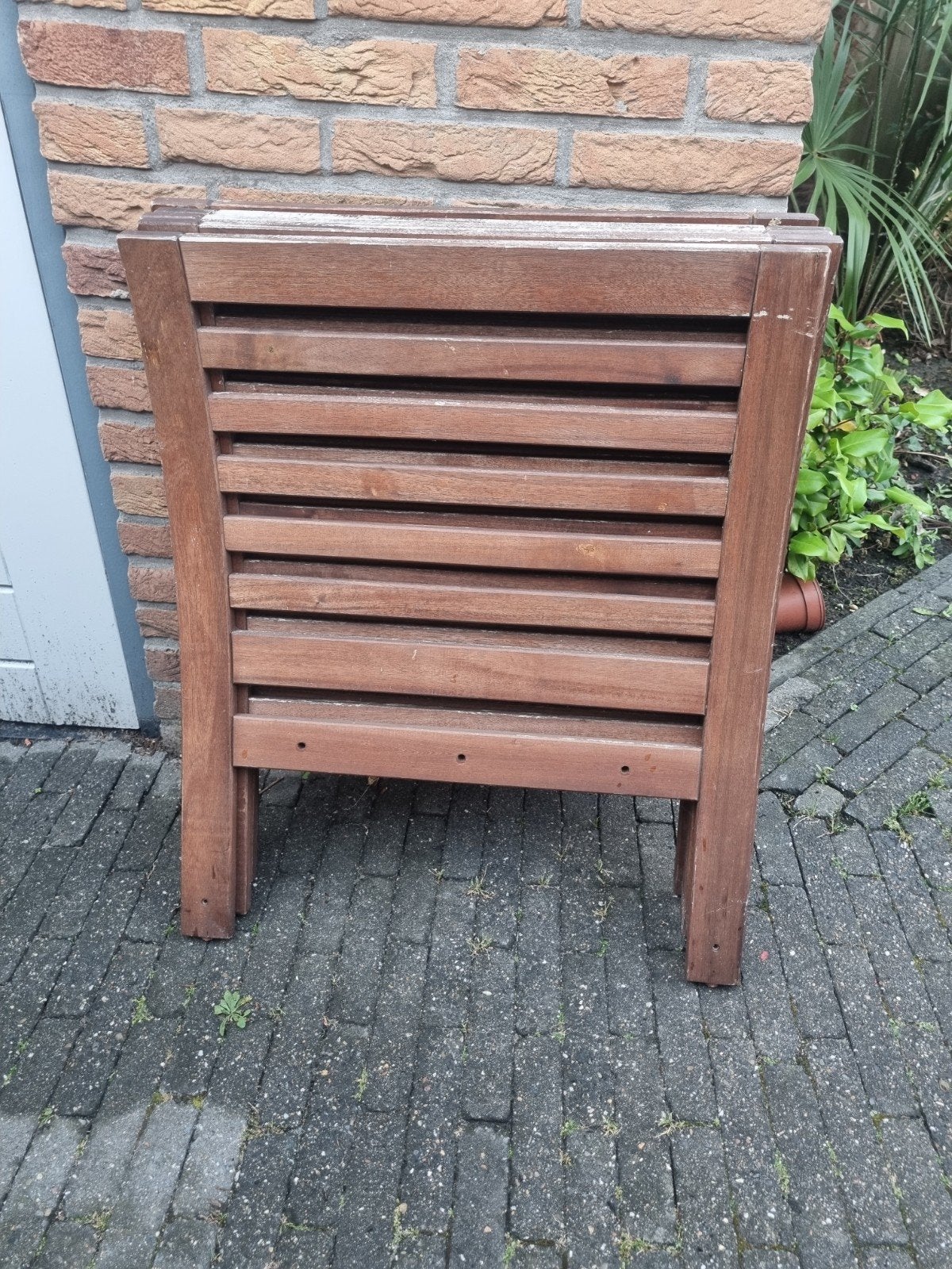 4x IKEA Applaro rugleuningen voor tuinmeubelen, Ophalen, Gebruikt