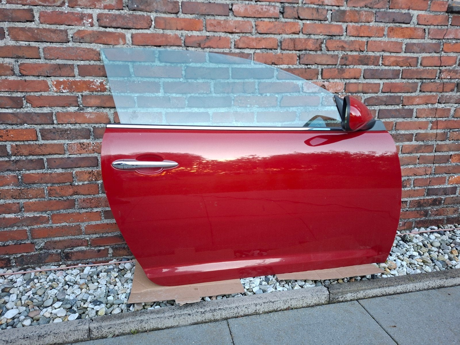 Passagiersdeur Alfa Romeo MiTo Rood, Ophalen of Verzenden