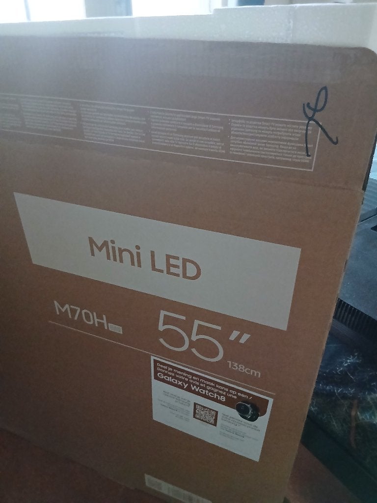 Samsung 55 inch smart tv nieuw in doos, Audio, Tv en Foto, Televisies, Ophalen, LED, 50 Hz, Nieuw