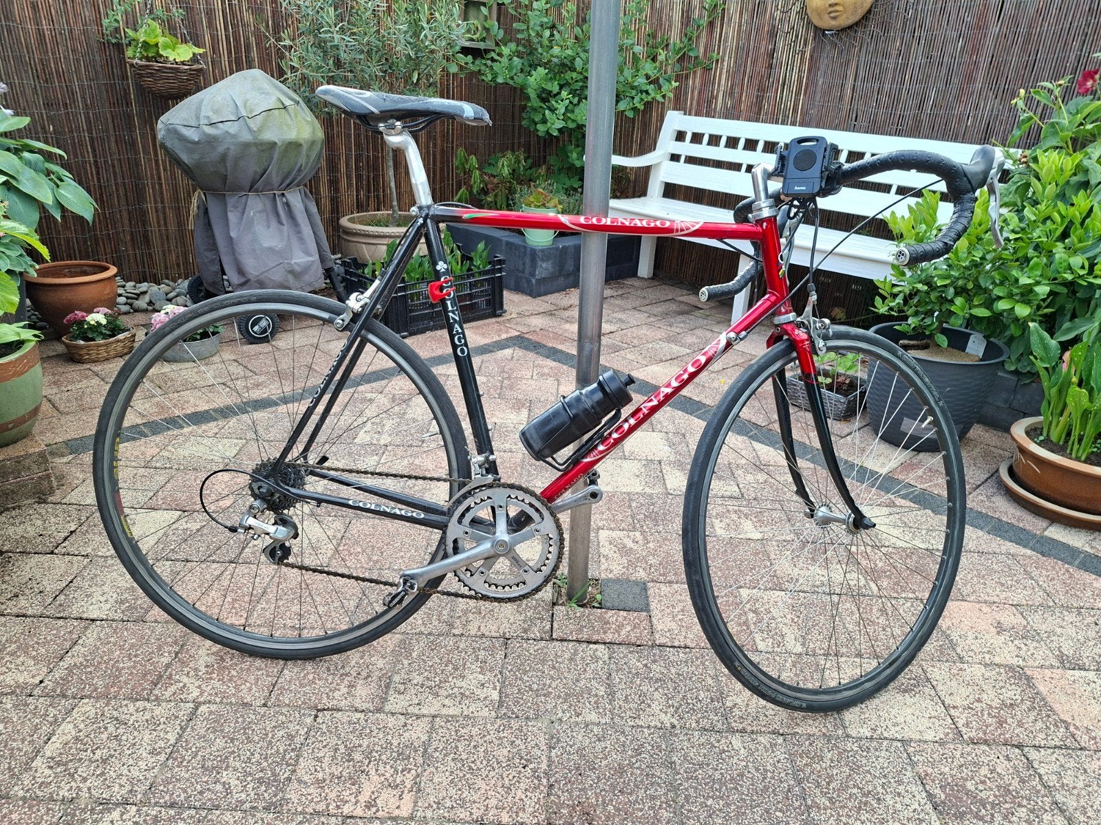 Colnago racefiets - Klassieke stijl, moderne prestaties, 28 inch, Gebruikt, Velgrem, Aluminium