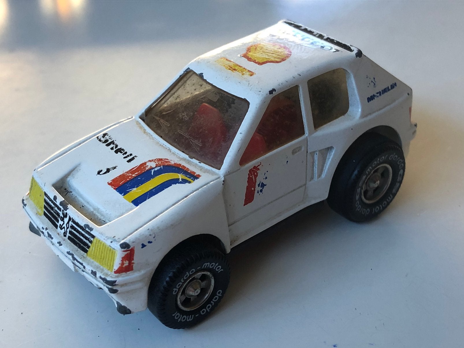 Darda Motor - Peugeot 205 Turbo 16 miniatuurauto, Ophalen of Verzenden, Gebruikt, Auto