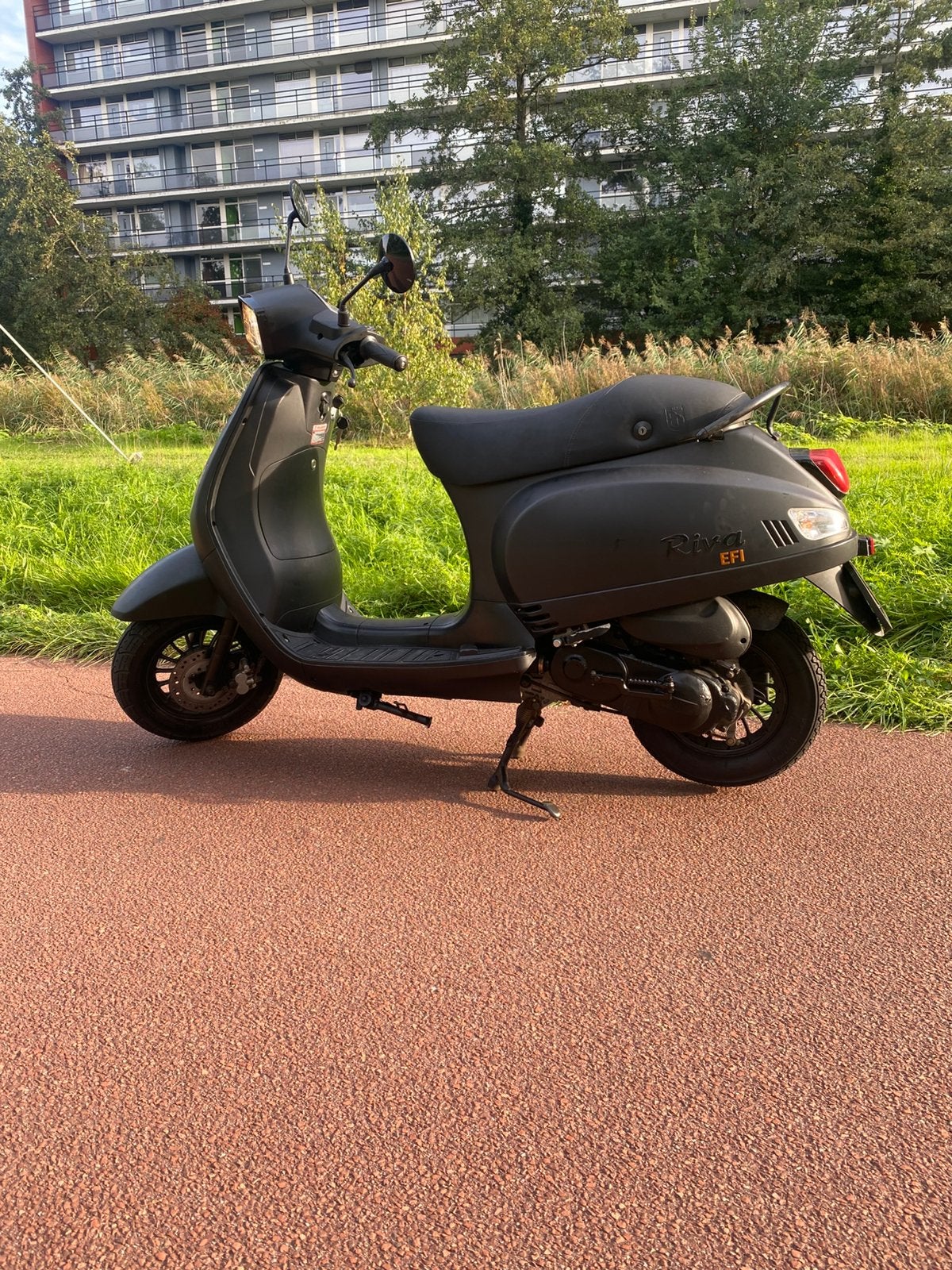 BTC Riva Sport 45 km geel kenteken – 7114 km, Fietsen en Brommers, Ophalen, Maximaal 45 km/u, BTC RIVA, Zo goed als nieuw