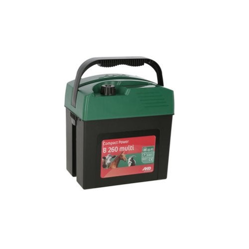 AKO Compact Power B260 Multi batterijapparaat, 9V, Dieren en Toebehoren, Weidegang, 4 paarden of pony's of meer