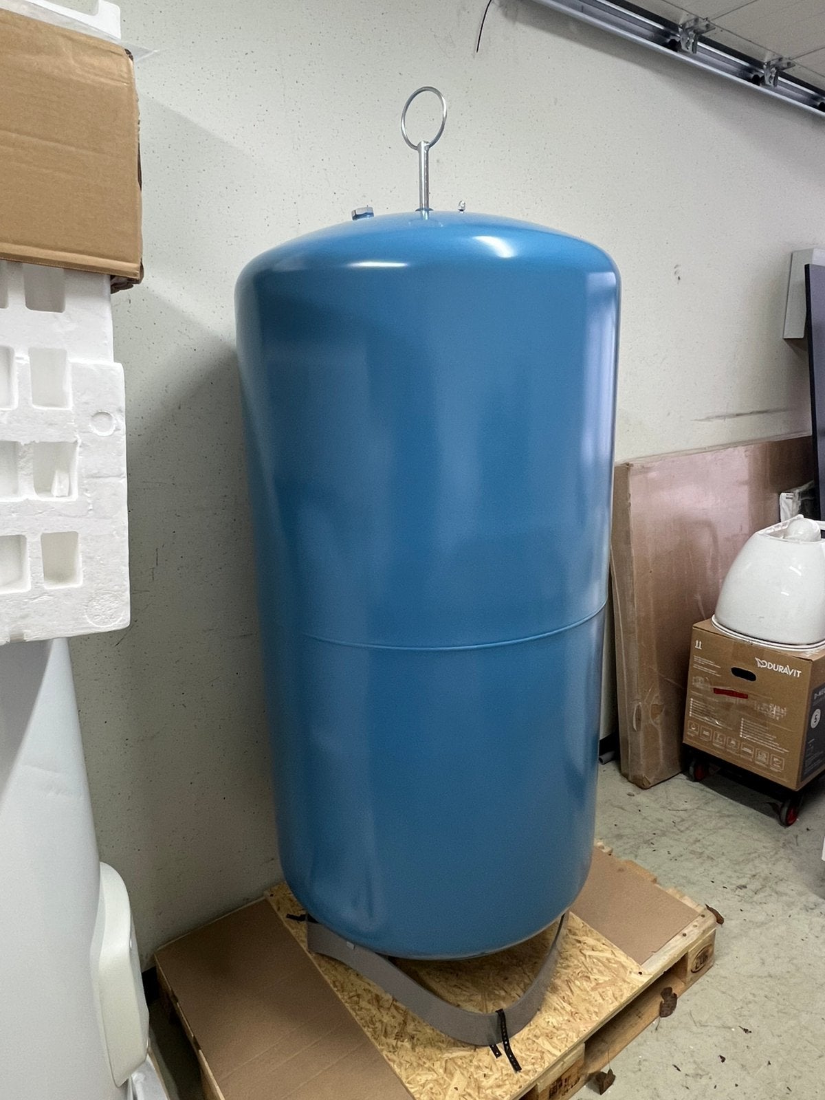 Compreso Druk/buffervat 600lt, Doe-het-zelf en Verbouw, Geisers en Boilers, Ophalen, 100 liter of meer, Nieuw, Boiler