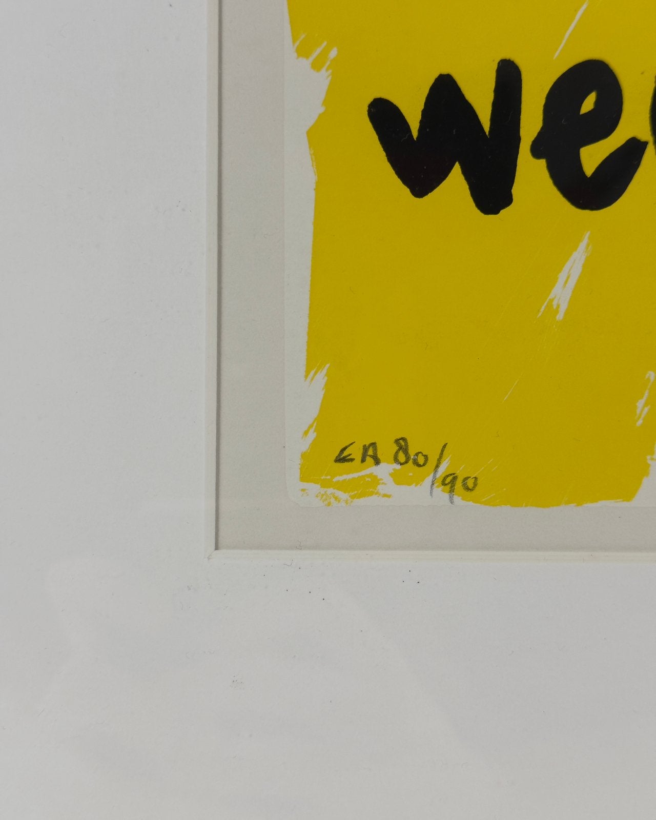Herman Brood (1946–2001) – Wees niet bevreesd klein kuddeke, Ophalen, Gelimiteerde oplage, Papier/karton, Print