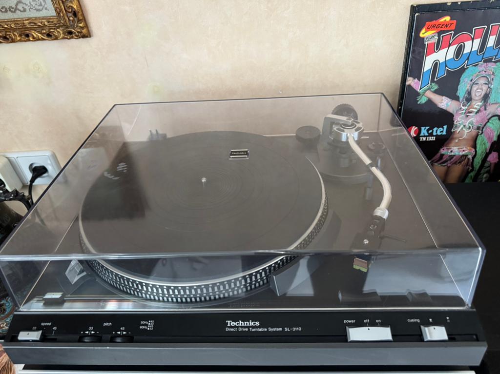 Prachtige  🔴 Technics SL-3110 DD  handbediening, Ophalen, Pitch-regelaar, Zo goed als nieuw, Platenspeler