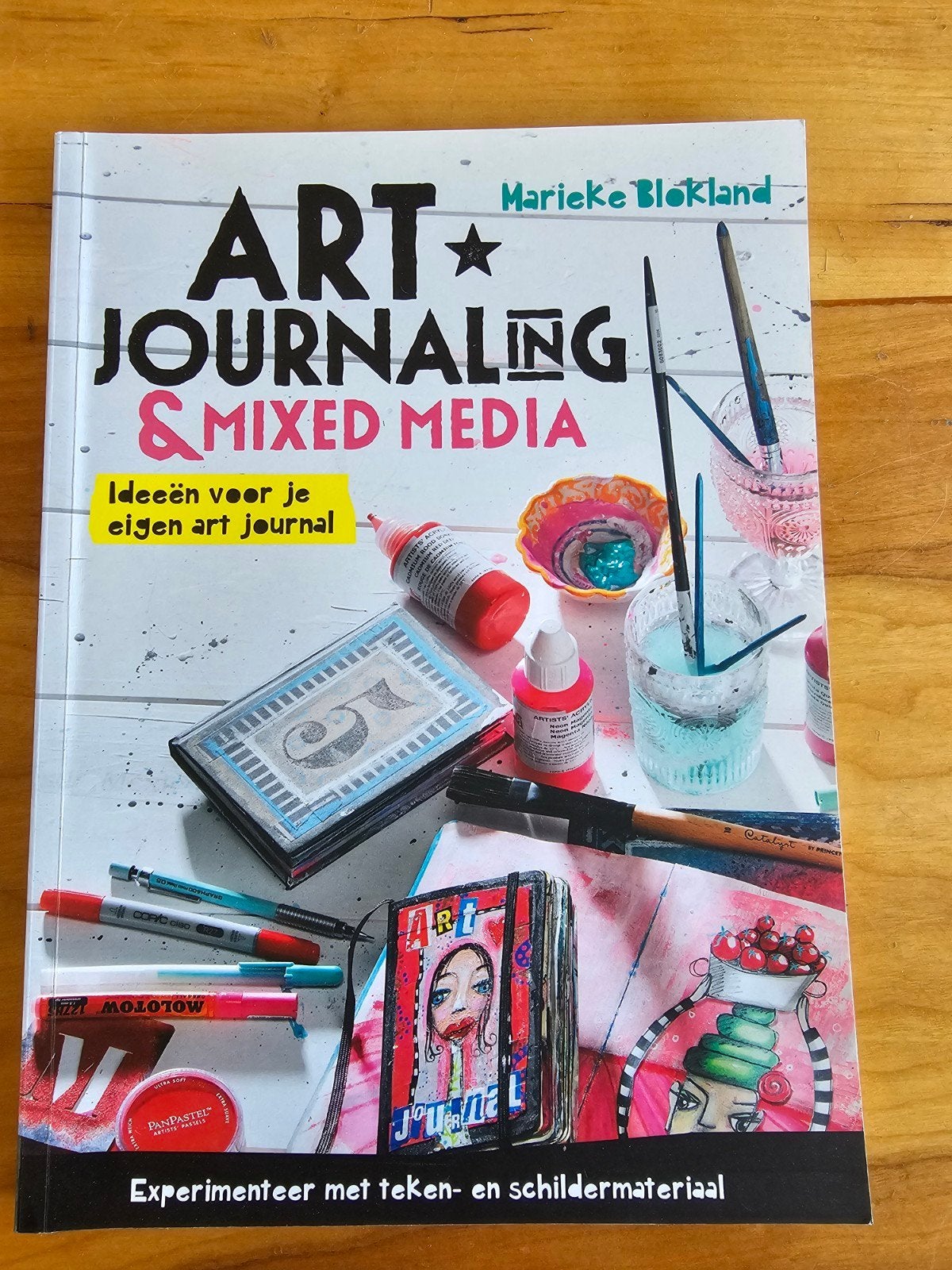 Art Journaling & Mixed Media - Marieke Blokland, Ophalen of Verzenden, Zo goed als nieuw