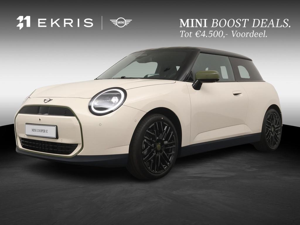 MINI 3-deurs Cooper SE | Paul Smith Edition | Pakket XL | Pa, 4 stoelen, Leder en Stof, 218 pk, Nieuw