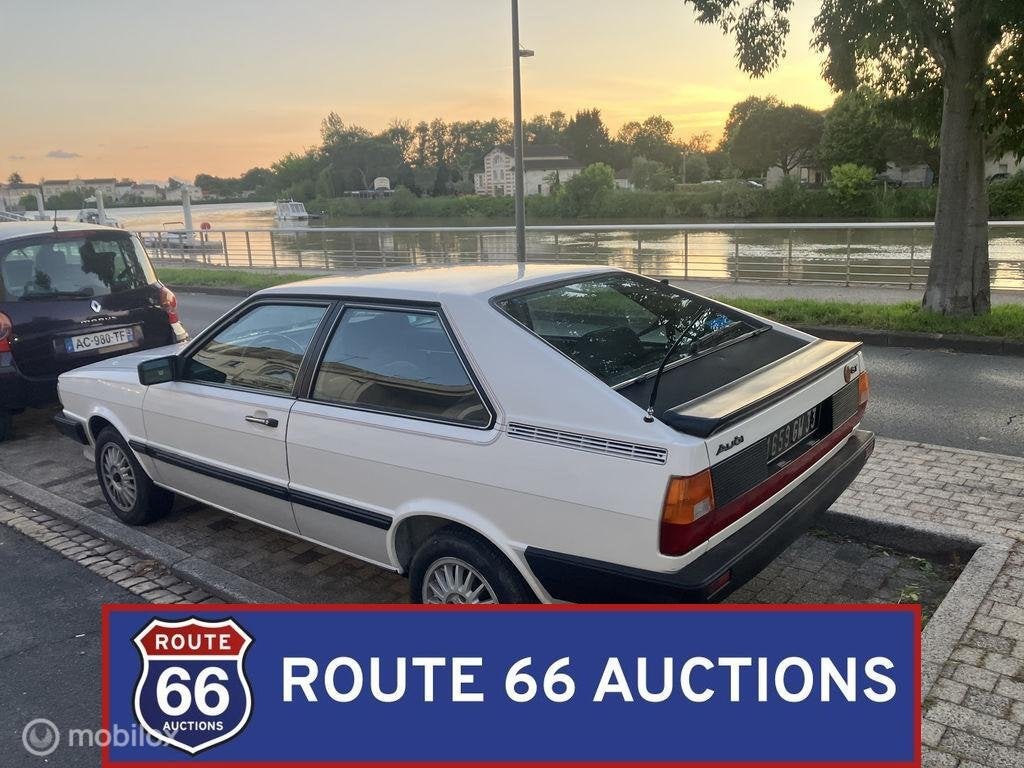 Audi Coupé GT | 1984 | Route 66 Auctions, Auto's, Oldtimers, Overige carrosserieën, Zwart, Bedrijf, Handgeschakeld