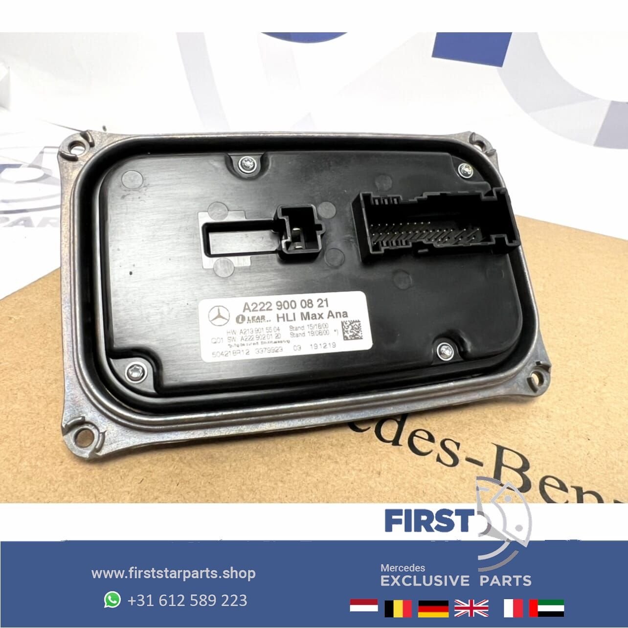 A2229000821 LED BI XENON KOPLAMP MODULE LINKS / RECHTS W176, Auto-onderdelen, Verlichting, Mercedes-Benz, Gebruikt, Ophalen of Verzenden