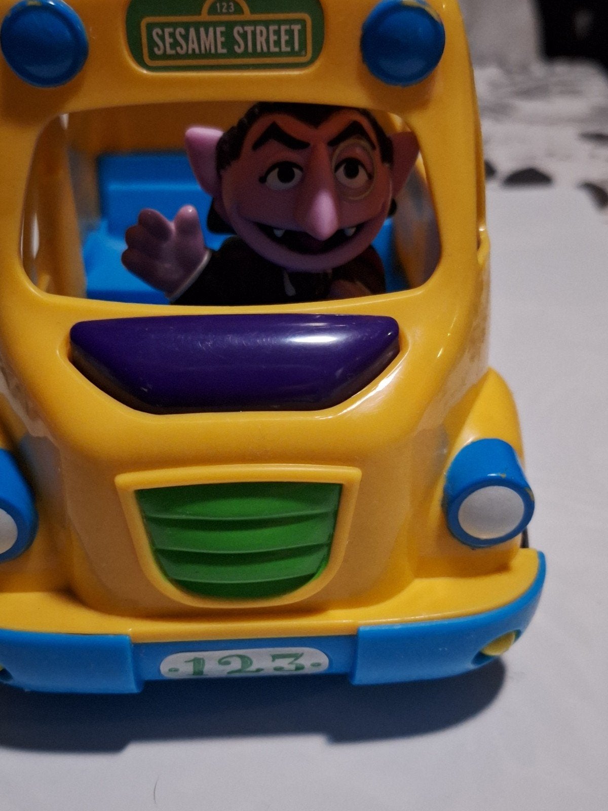 Sesamstraat Bus. Vintage., Ophalen of Verzenden, Zo goed als nieuw