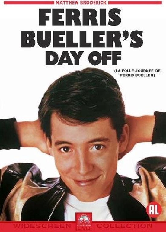 Ferris Bueller's Day Off (1986), Cd's en Dvd's, Alle leeftijden, Ophalen of Verzenden, Zo goed als nieuw, Romantische komedie
