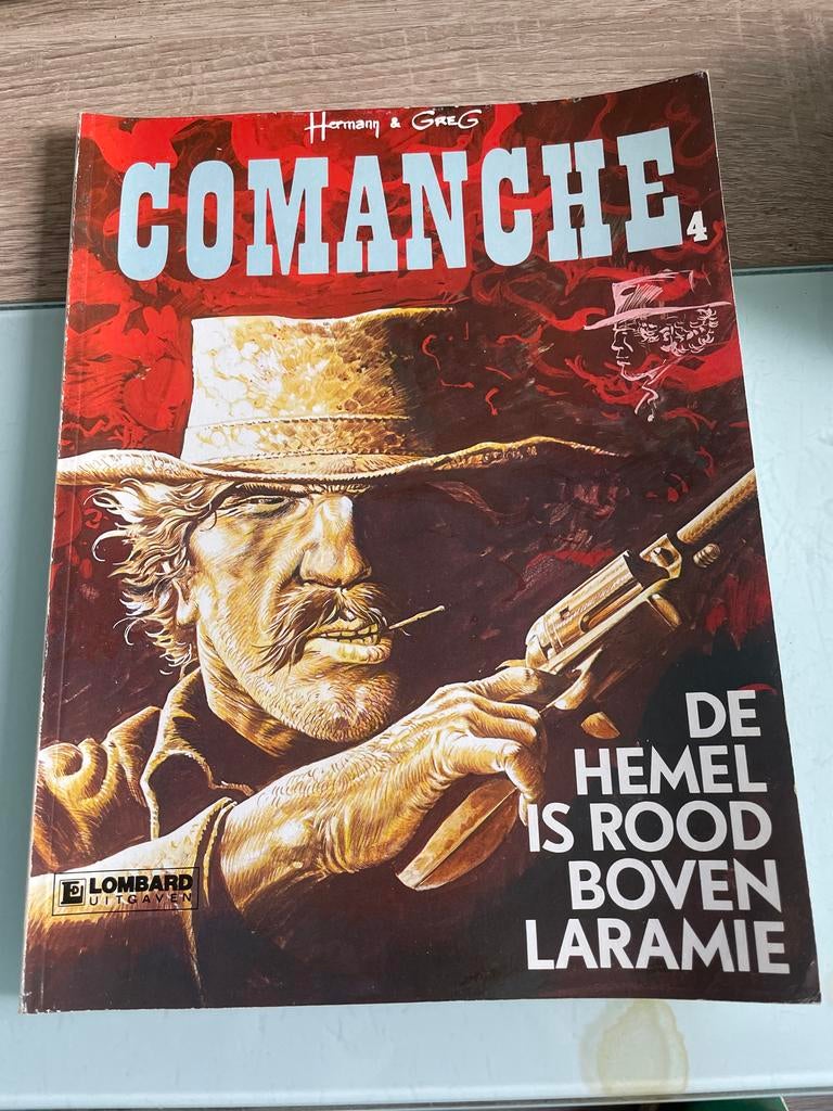 Comanche 4: De Hemel is Rood Boven Laramie - Hermann & Greg, Boeken, Stripboeken, Gelezen, Eén stripboek, Ophalen