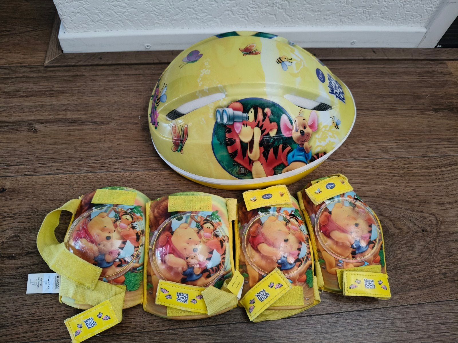 Winnie de Poeh kinderhelm en beschermset, Ophalen of Verzenden, Gebruikt, Jongen of Meisje, Mondo