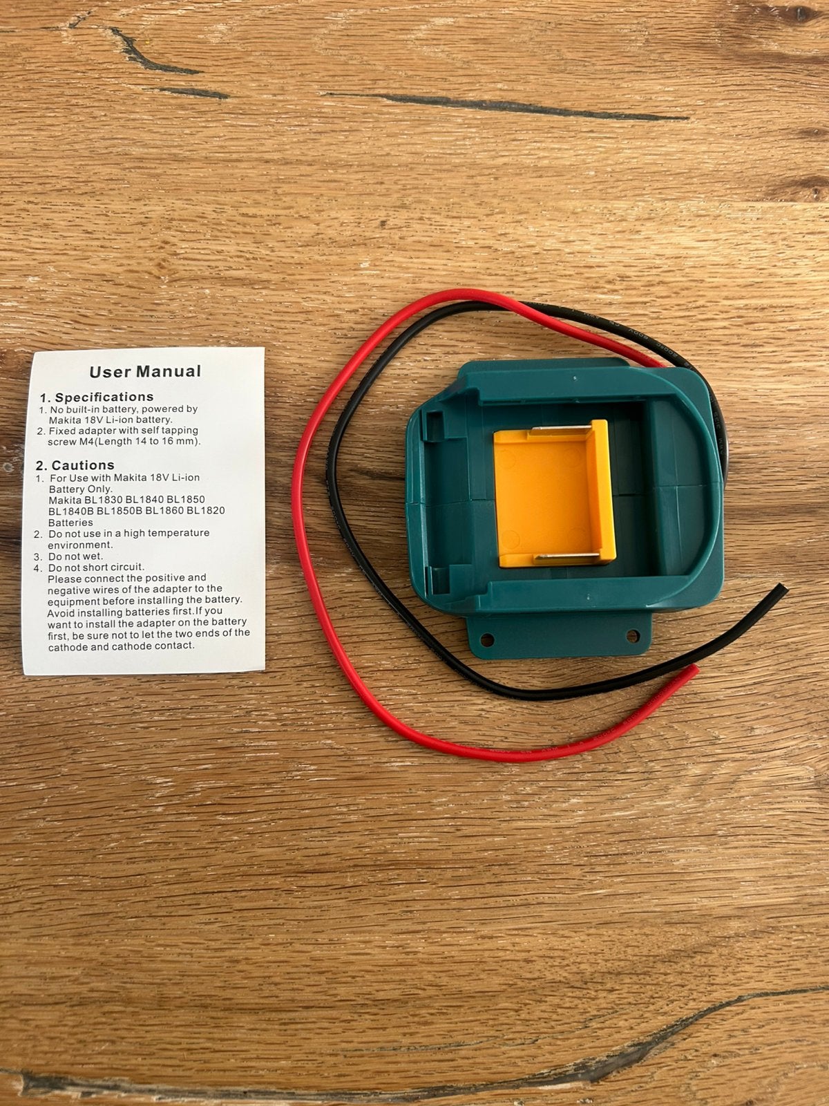Makita adapter accu, Ophalen of Verzenden, Nieuw