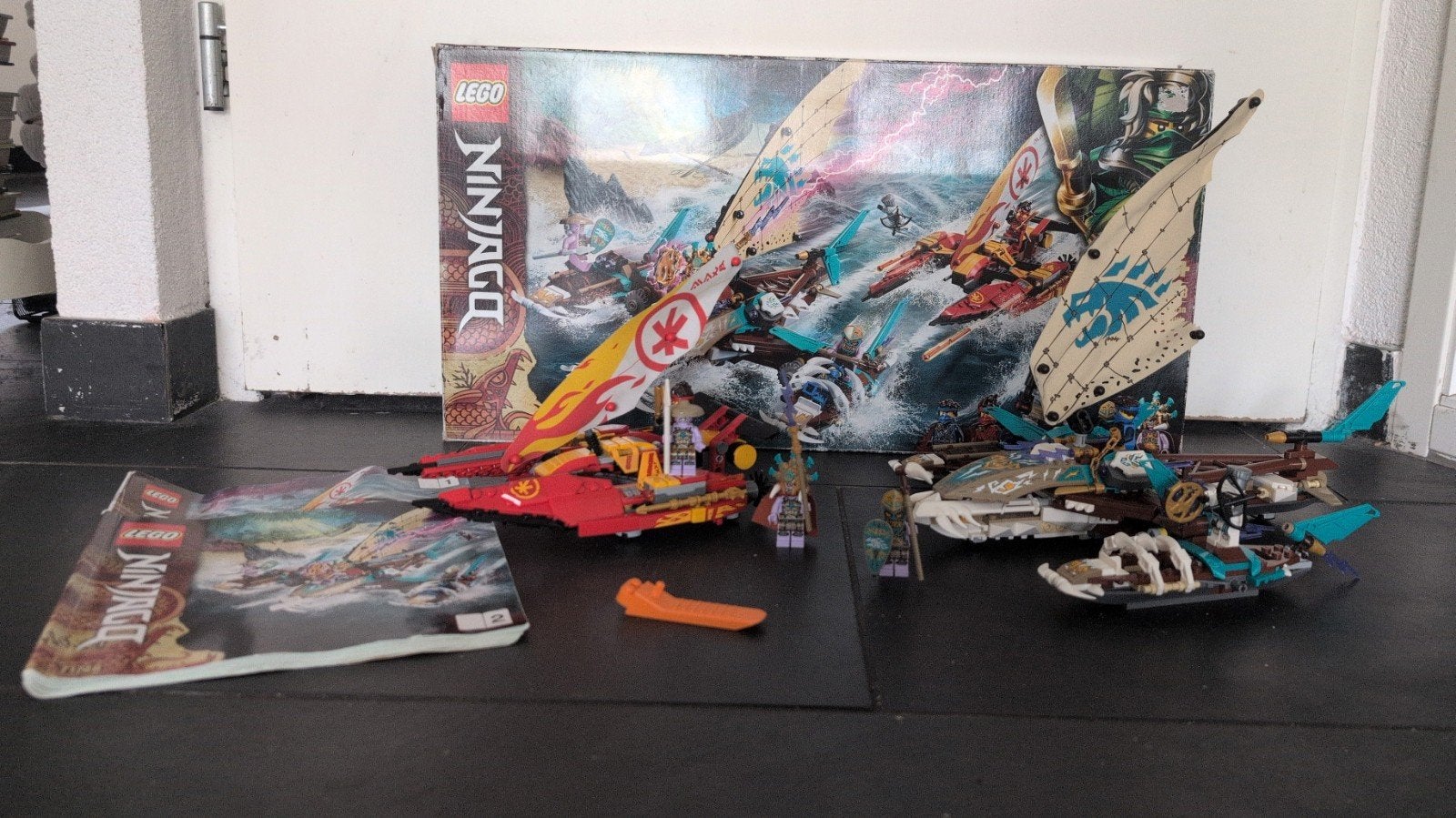 Lego Ninjago 71748 Catamaran Zeegevecht, Gebruikt, Lego, Ophalen of Verzenden, Ninjago