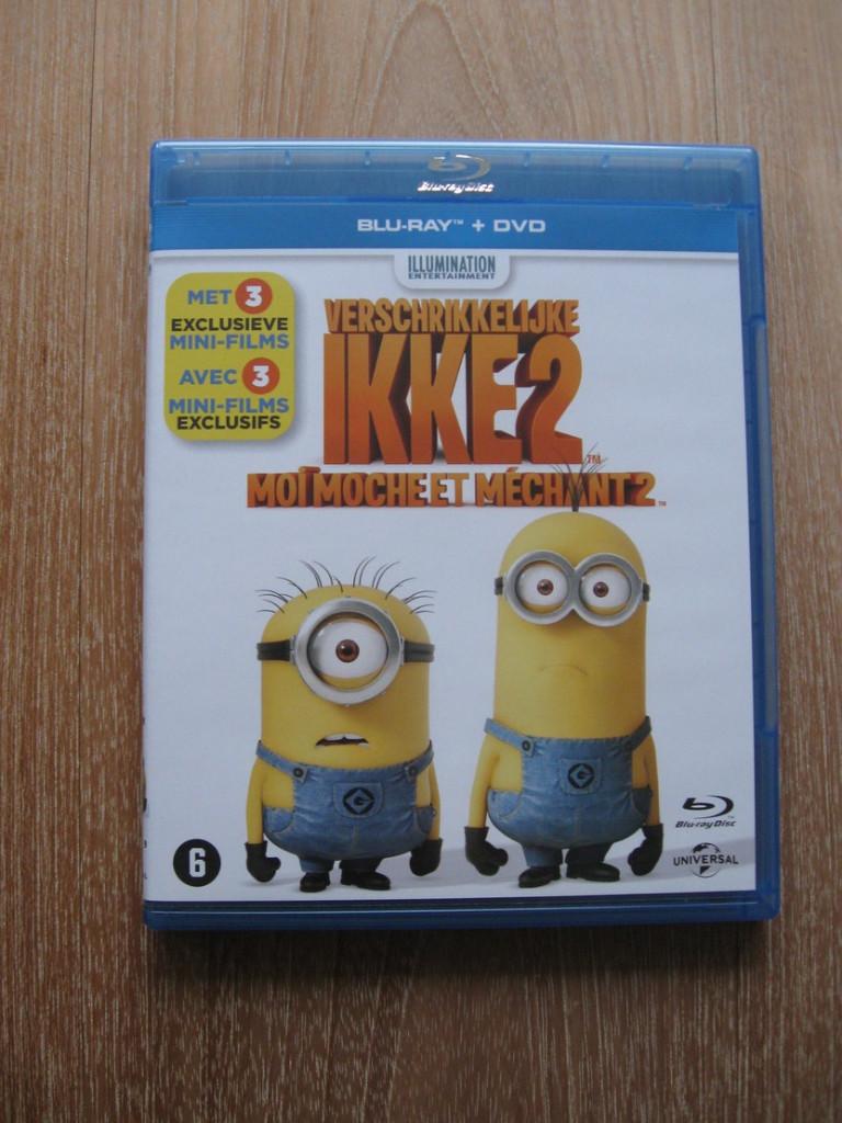 Blu-ray + DVD Despicable Me 2 / Verschrikkelijke Ikke 2, Cd's en Dvd's, Blu-ray, Ophalen of Verzenden, Zo goed als nieuw, Tekenfilms en Animatie