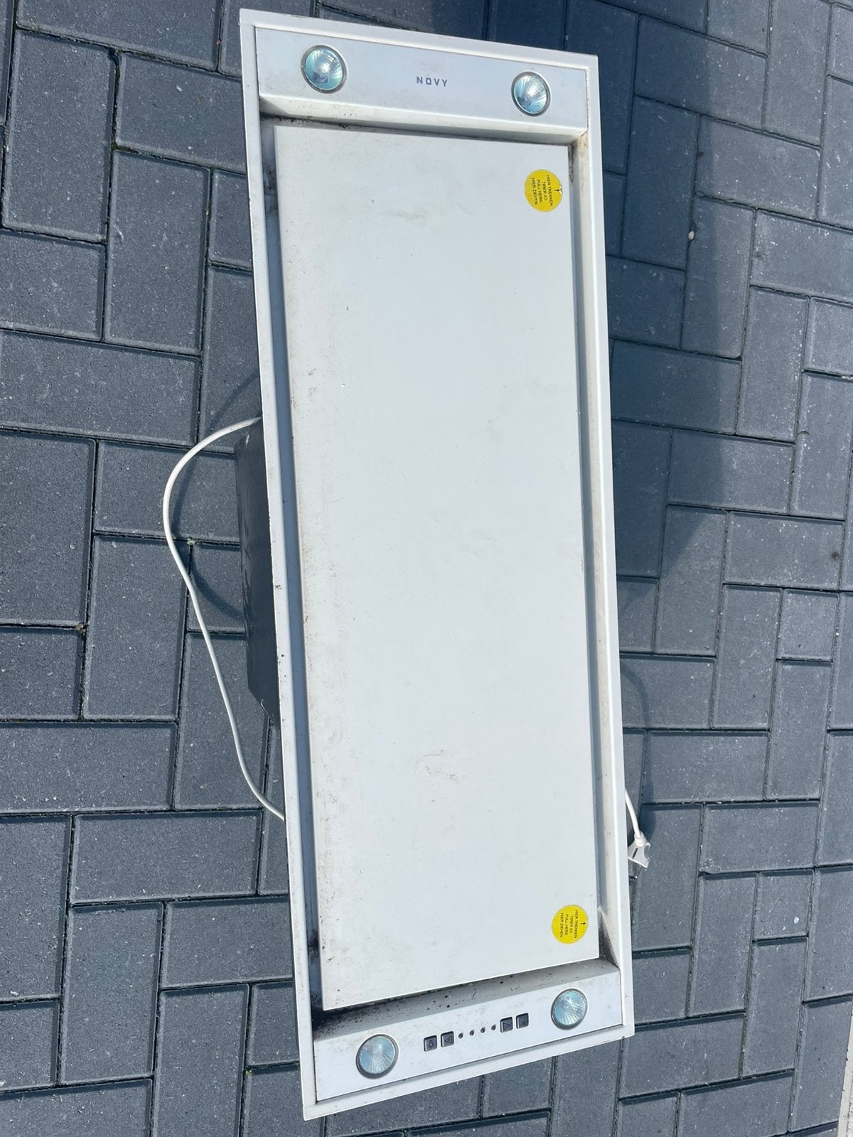 Novy 821 inbouw afzuigkap, Ophalen, Gebruikt, Inbouw, Overige typen