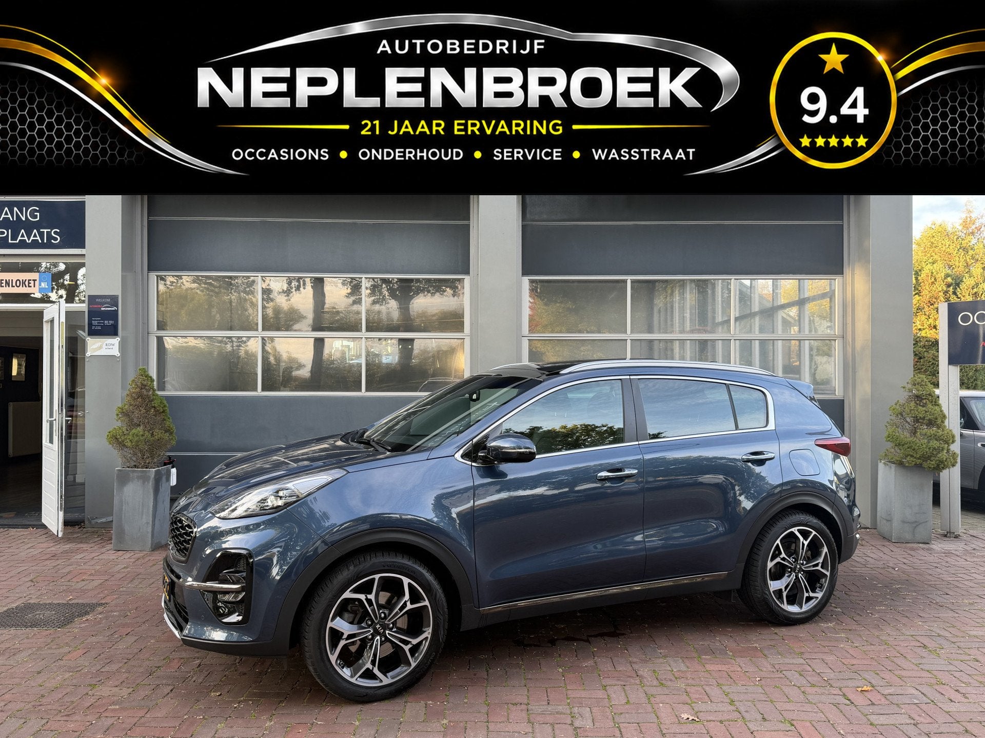 Kia Sportage 1.6 T-GDI GT-Line Bj 2019 Km 82.000 Schuifdak,1, Auto's, Dealer onderhouden, Verwarmde buitenspiegels, Gebruikt, 4 cilinders