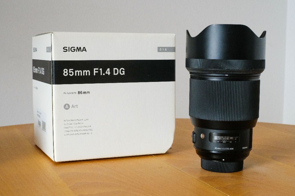 SIGMA 85mm F1.4 DG for NIKON, Audio, Tv en Foto, Fotografie | Lenzen en Objectieven, Ophalen, 85 mm, Sigma, Beschermhoes/tas