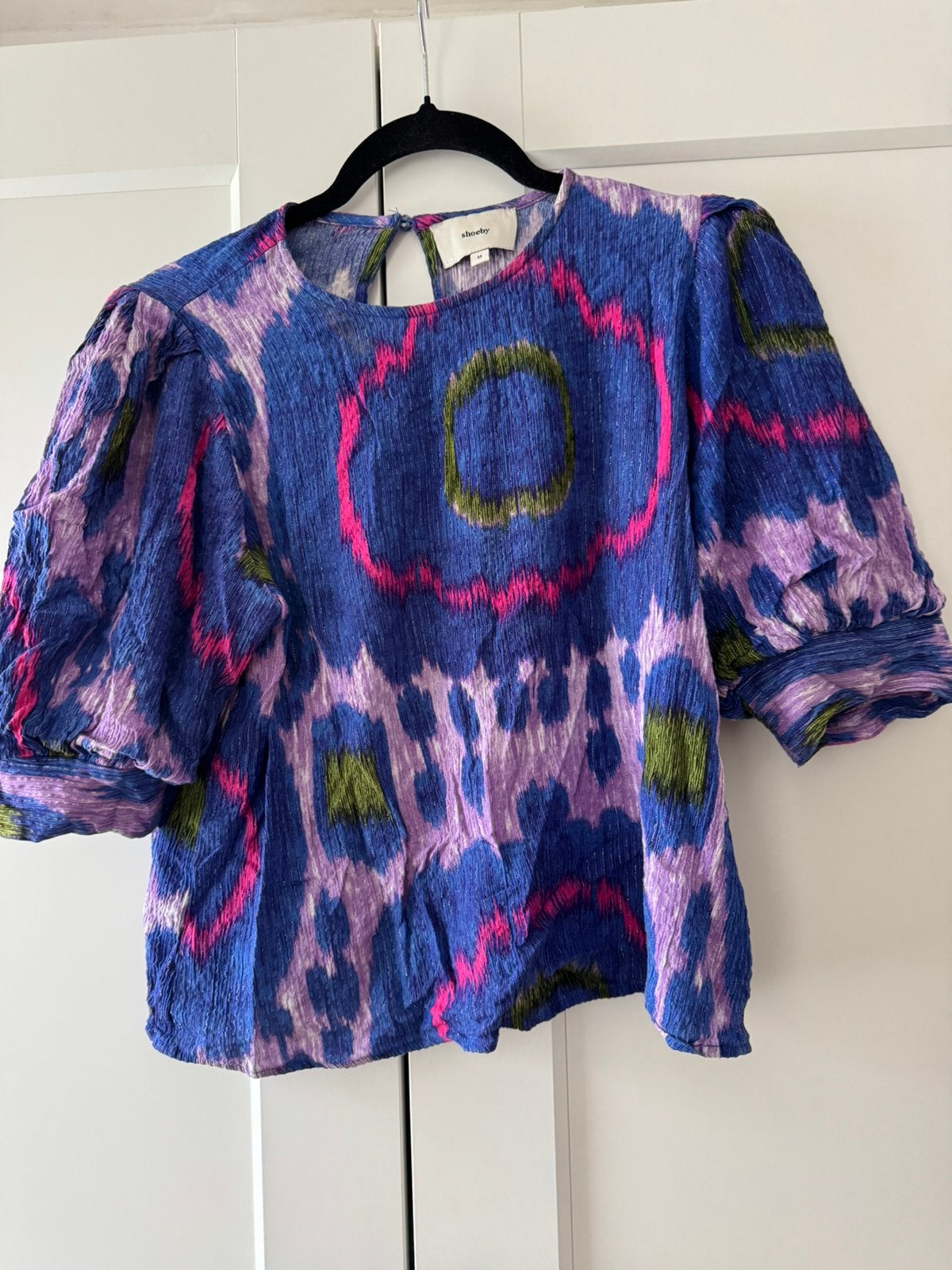 Top blouse Shoeby S, blauw roze groen, Ophalen of Verzenden, Nieuw, Maat 36 (S), Meerkleurig