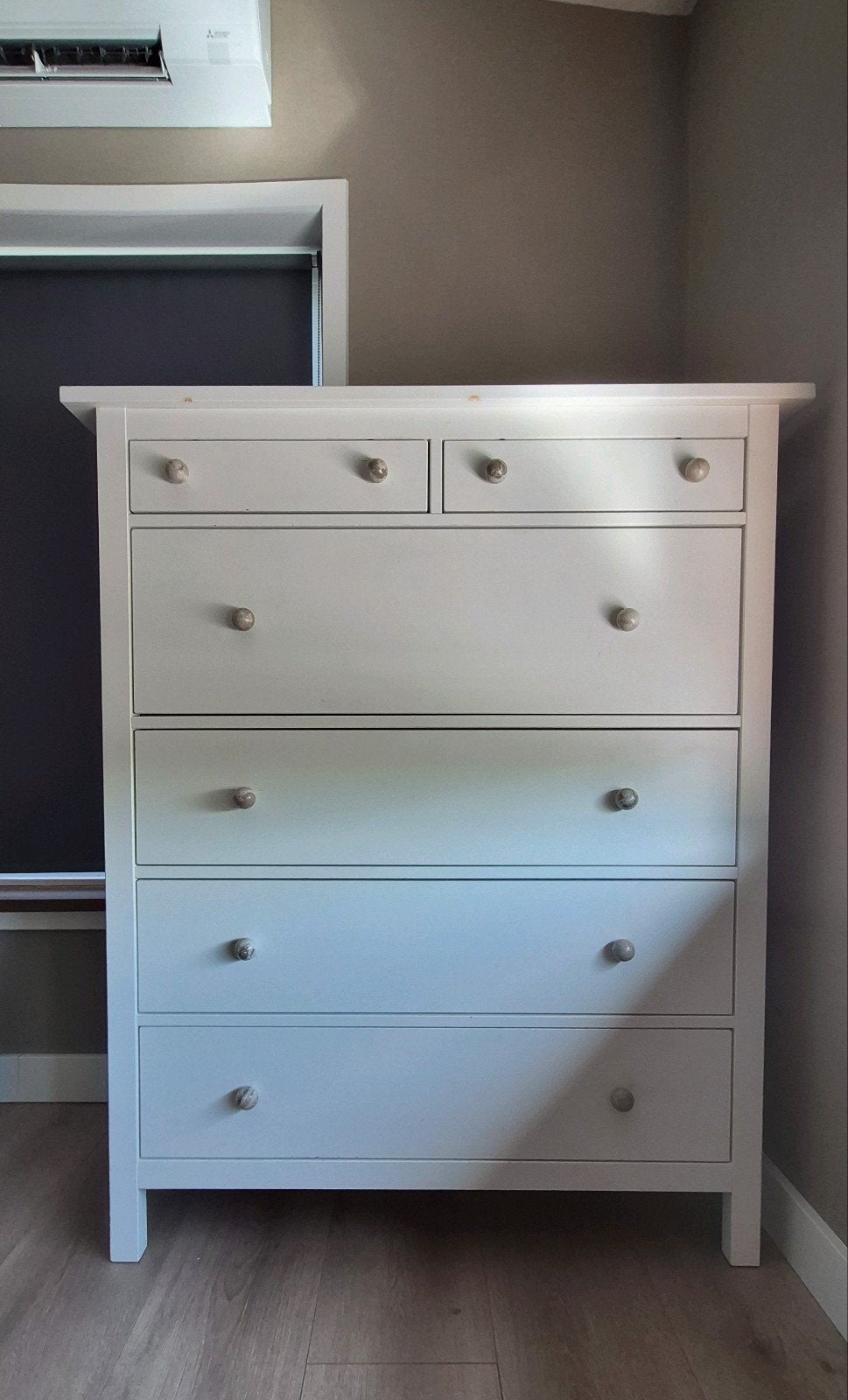 IKEA HEMNES ladekast - Wit, Huis en Inrichting, Kasten | Ladekasten, Ophalen, Gebruikt, 100 tot 150 cm, 5 laden of meer