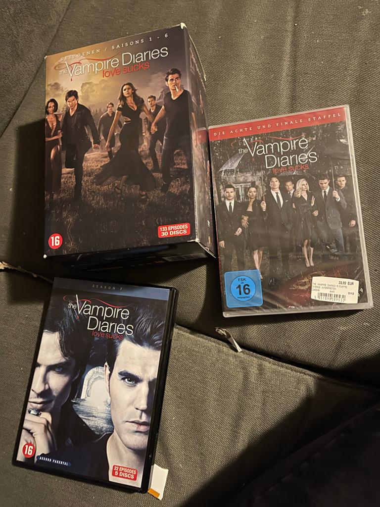 The Vampire Diaries DVD Boxset Seizoenen 1-8, Vanaf 16 jaar, Ophalen of Verzenden, Gebruikt, Drama