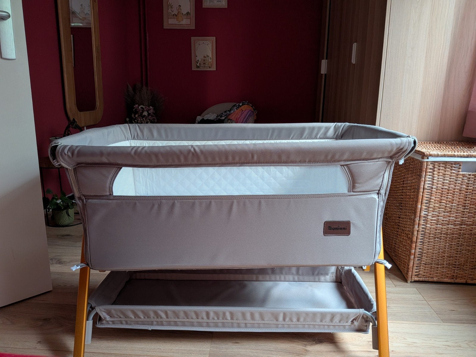 Baninni Co-sleeper voor Baby's - Zo Goed als Nieuw, Kinderen en Baby's, Ophalen of Verzenden, Zo goed als nieuw
