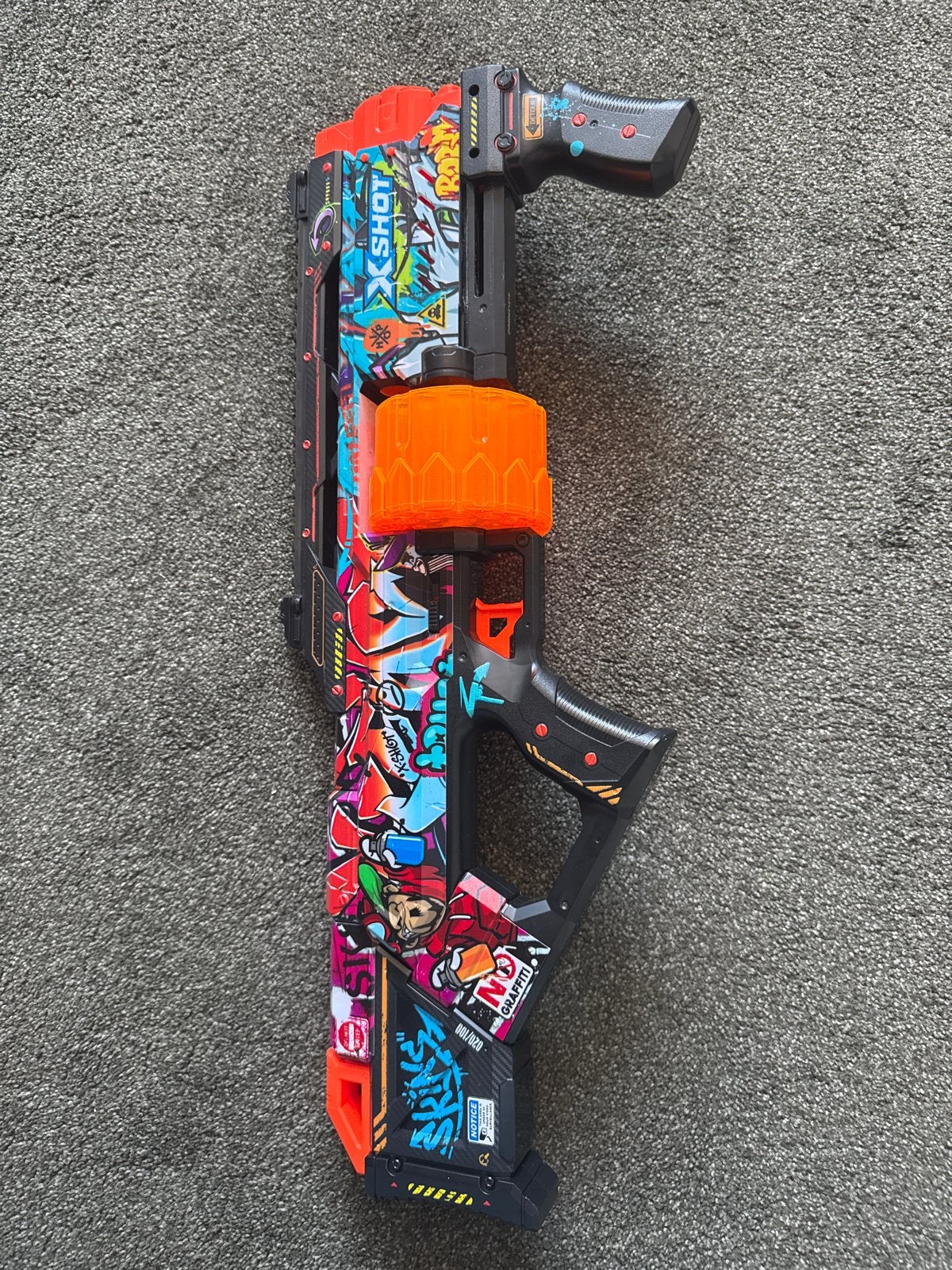 X-Shot Skins Last Stand Blaster Graffiti Edition, Ophalen of Verzenden, Zo goed als nieuw, Jongen of Meisje