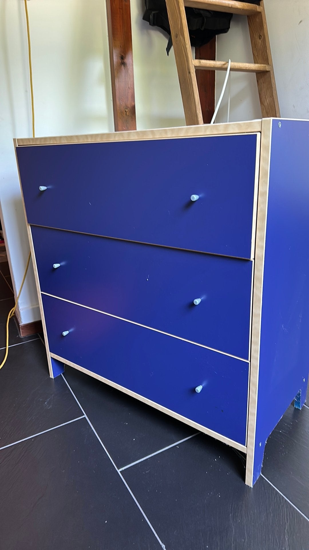 Ladekast, 3 lades, Huis en Inrichting, Kasten | Ladekasten, Ophalen, Gebruikt, 50 tot 100 cm, 3 of 4 laden