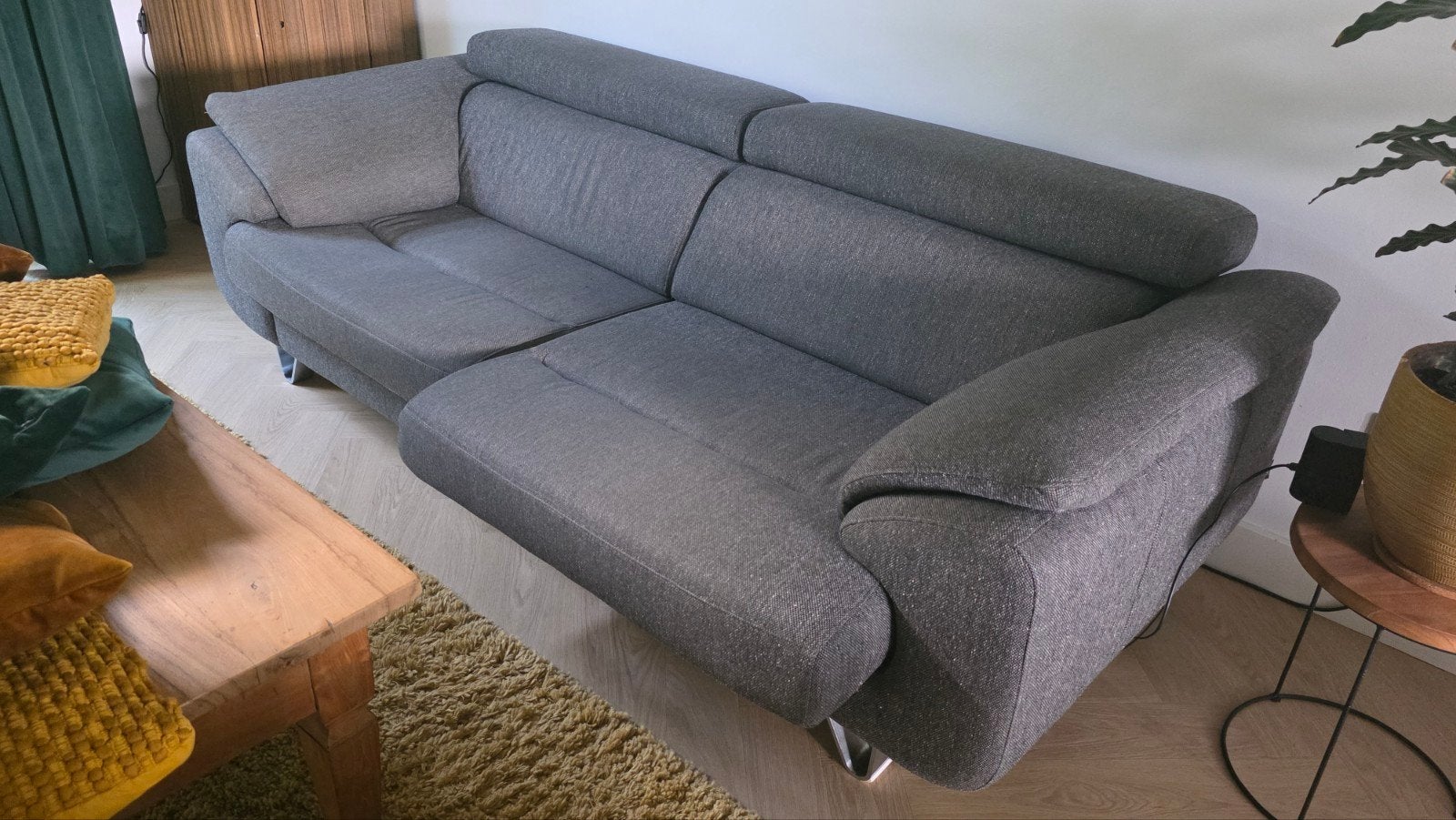 Henders & Hazel Woonkamerset: 2x 3-zitsbank met extra's, Ophalen, Gebruikt, Driepersoons, 75 tot 100 cm