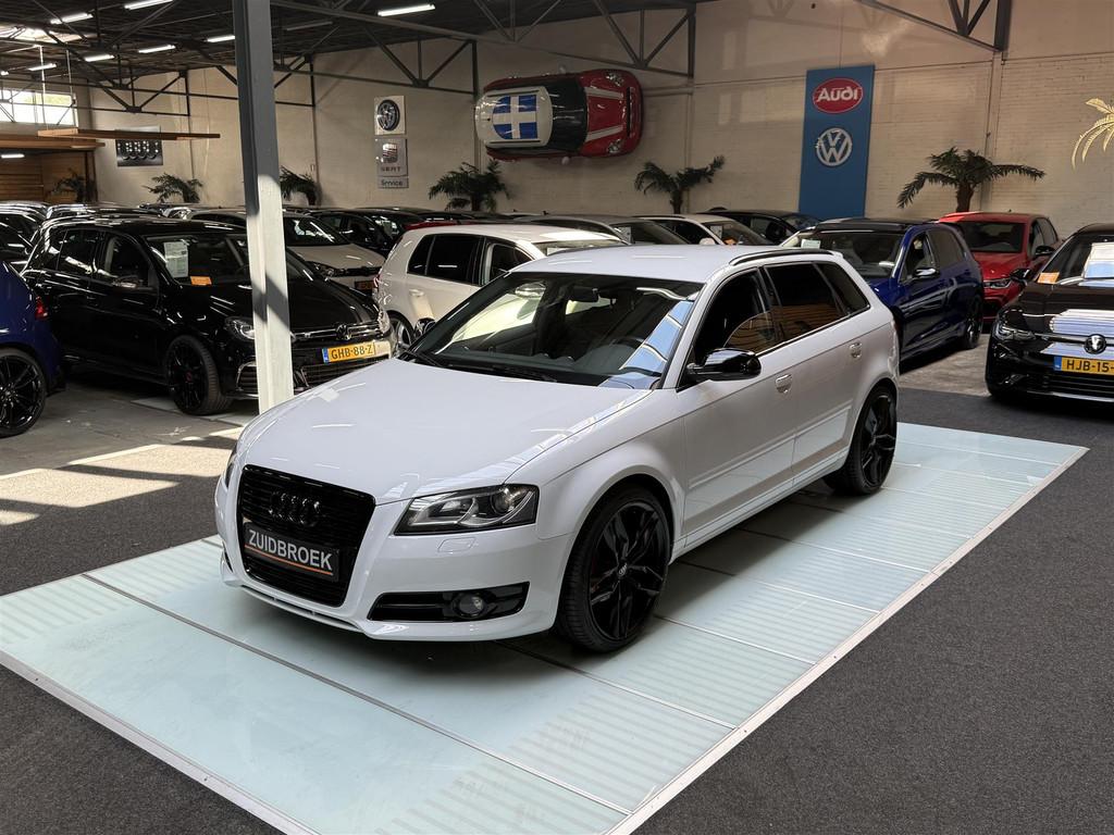Audi A3 1.4 TFSI 125PK Xenon Clima (bj 2012), Auto's, Gebruikt, 4 cilinders, 1290 kg, Wit