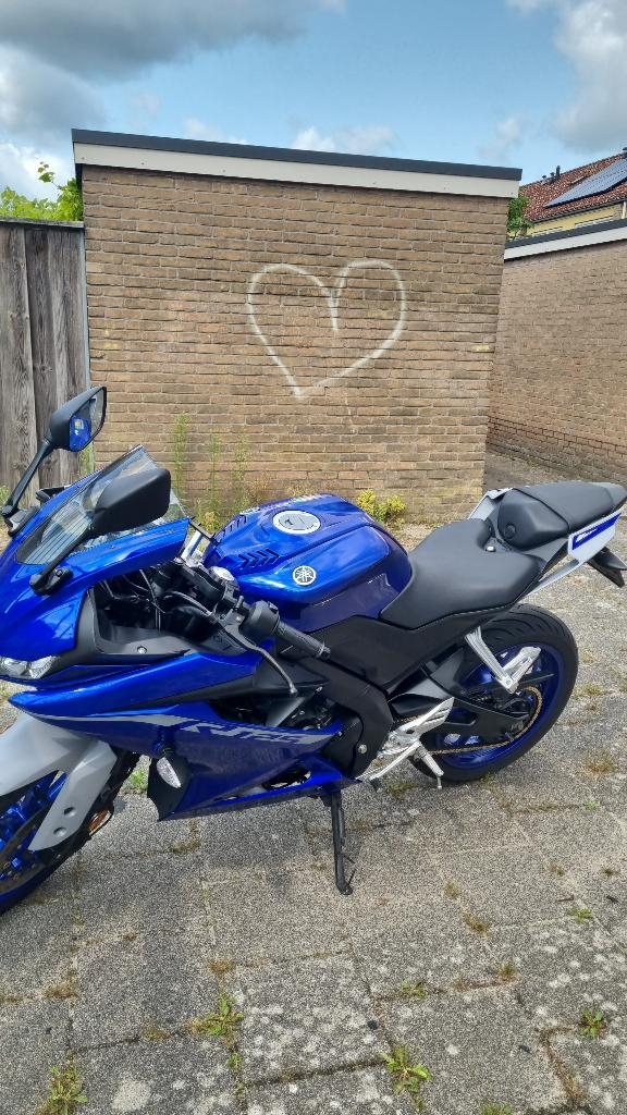 Motor Yamaha YZF R125, LED Verlichting, Occasion, Super Sport, Particulier