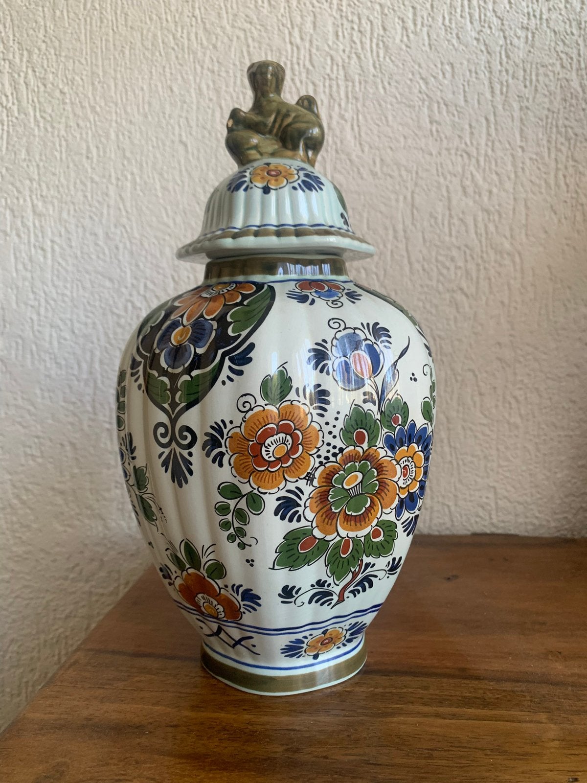 Delft polychroom, Ophalen