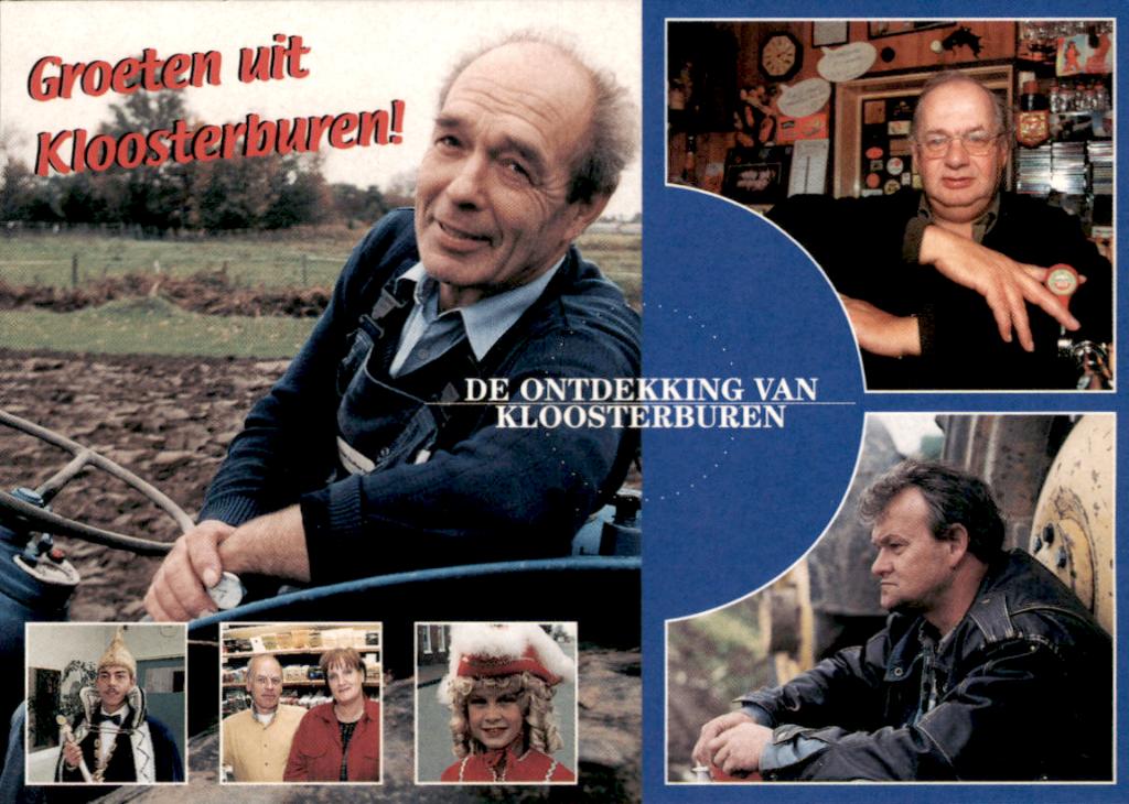 groeten uit Kloosterburen, NCRV, Verzenden, 1980 tot heden, Ongelopen, Overige thema's