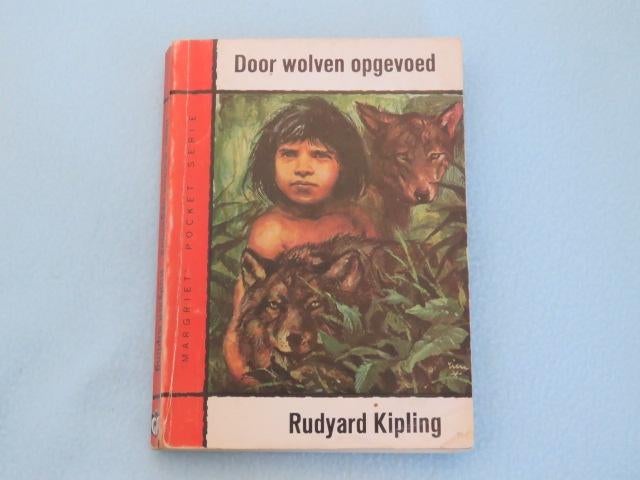 1 EURO OF GRATIS Boek Door wolven opgevoed R. Kipling Mowgli, Ophalen, Gelezen, Rudyard Kipling, Amerika