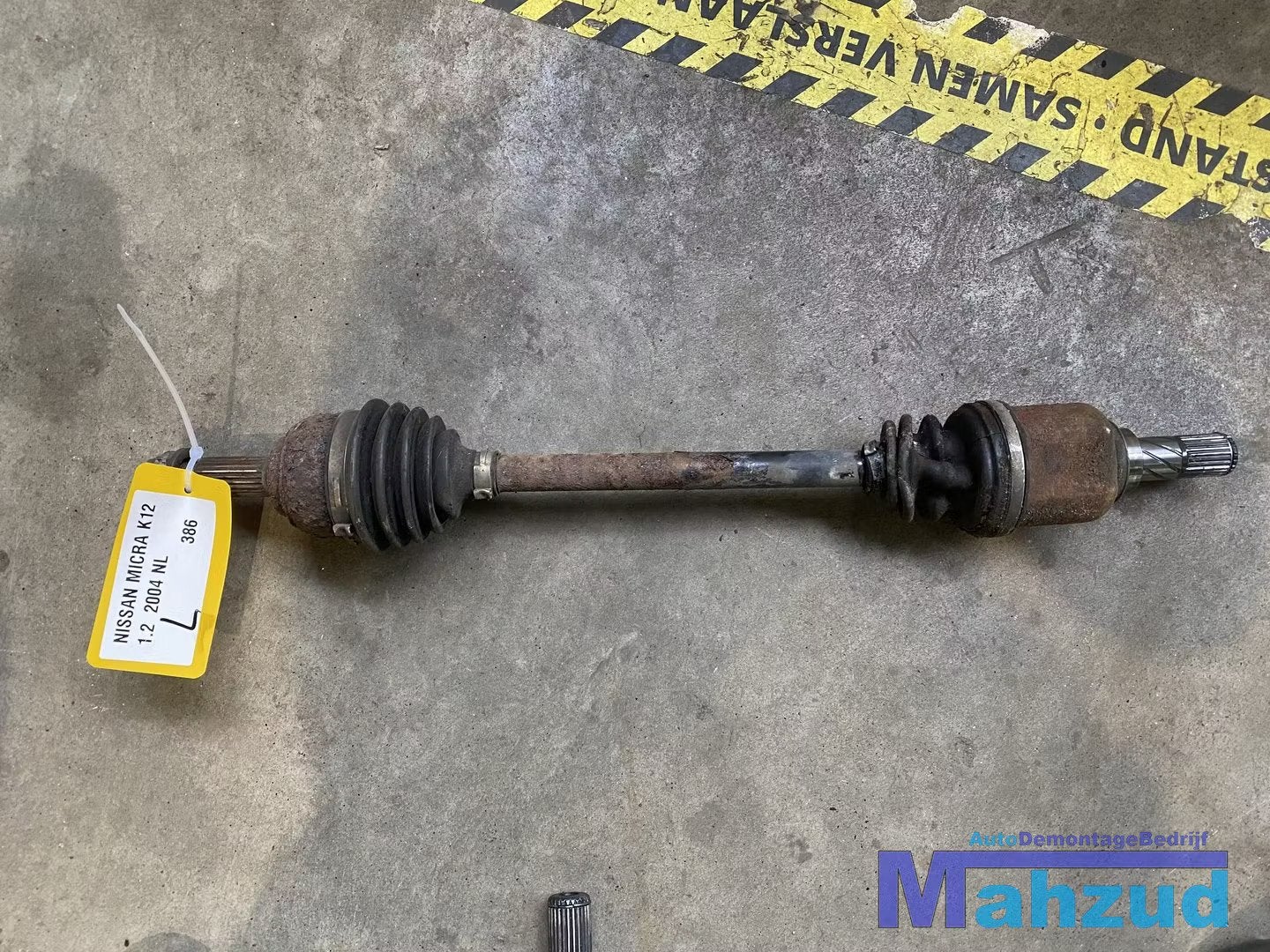 NISSAN MICRA 3 K12 1.2 Links aandrijfas 2003-2010, Takashima 1-chome 1-1
220-8686  Yokohama, Ophalen of Verzenden, NISSAN_SR@mail.nissan.co.jp