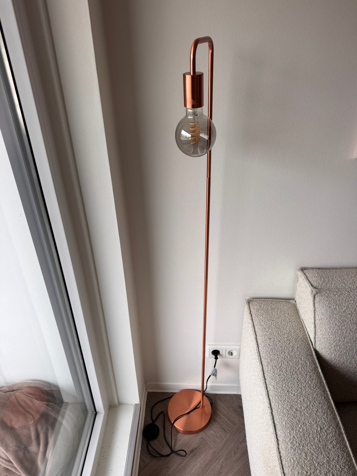 Rosé lamp, Ophalen, Zo goed als nieuw, Minder dan 100 cm