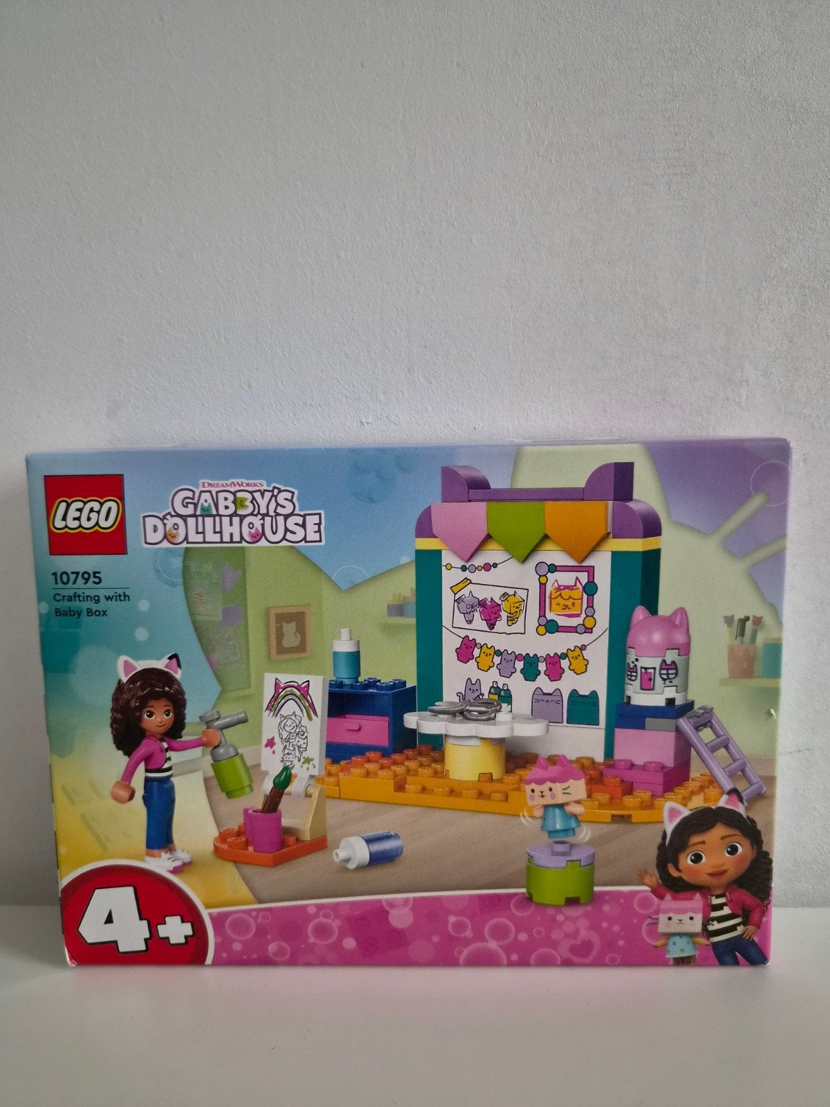 LEGO Gabby's Poppenhuis Knutselen met Baby Box (10795), Overige thema's, Lego, Nieuw, Ophalen of Verzenden